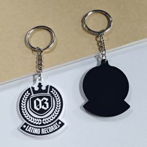 Porte-clés en PVC souple et ornement de voiture en silicone, design de dessin animé mignon, personnalisable avec logo, pour cadeau de mode masculine, vente en gros - Product Image 6