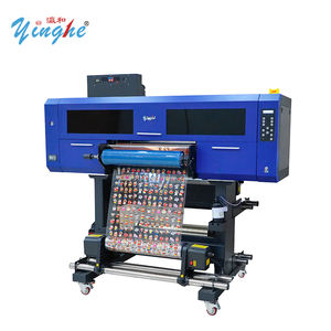 Imprimante UV DTF A2 avec 3 têtes d'impression I3200-U1, encre UV, étiquettes en cristal, imprimante numérique jet d'encre UV DTF rouleau-à-rouleau 600 mm avec laminage - Product Image 2