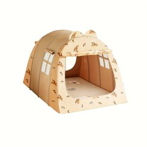 Tienda de Campaña Infantil Pequeña y Suave, Portátil, Plegable, para Interiores y Exteriores, con Mosquitero, Piscina de Pelotas, Tienda de Campaña Emergente para Niños y Niñas - Product Image 1