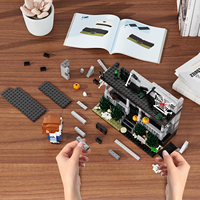 Kits de construction de figurines et de maisons d'horreur pour Halloween, très demandés, jouet de construction décoratif de collection, 586 pièces