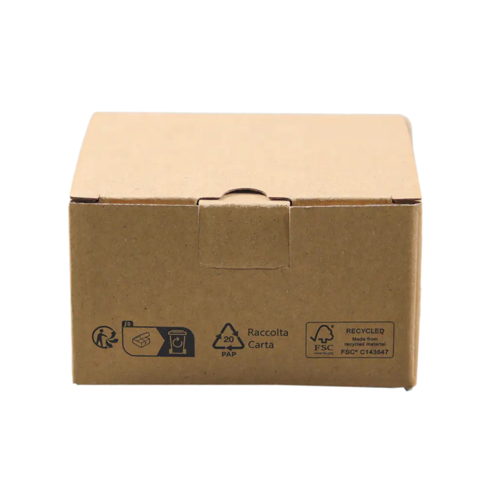 卸売カスタマイズ環境に優しいクラフト紙配送ボックス低価格クラフト段ボール配送ボックス配送ボックス