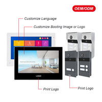 Audio Mini mirilla puerta Cámara Pantalla de 7 pulgadas Tuya 1080HD Digital IR visión nocturna Visor de puerta Video puerta teléfono para el hogar