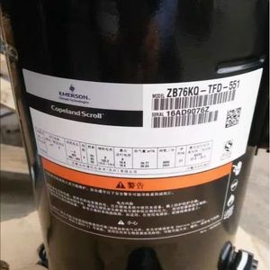 Compresseur à spirales HYZL Copeland ZB76KQ TFD 551 10Hp pour équipement de réfrigération de chambre froide - Product Image 2