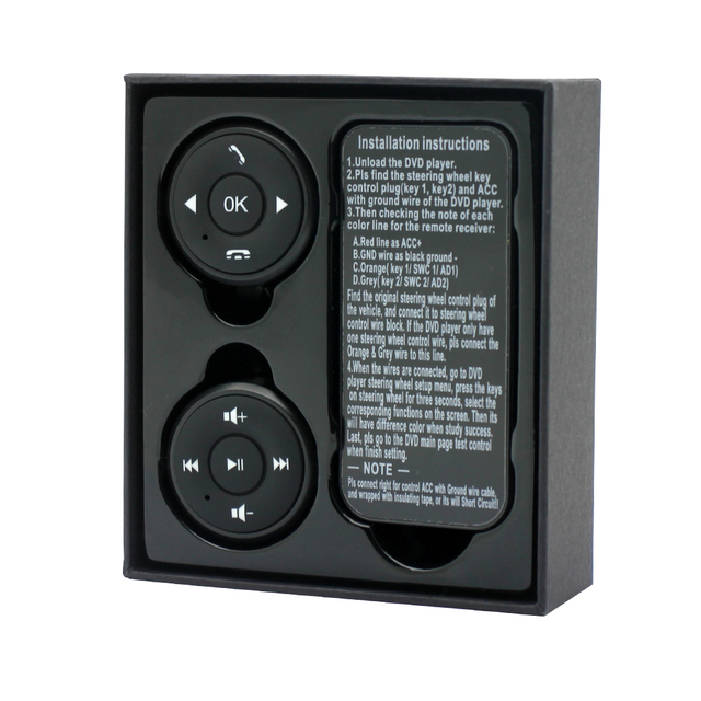 GRANDnavi Universal Wireless Car Steering Wheel Controller Remote Button for Android Car Radio