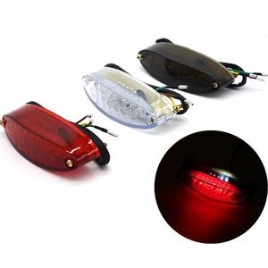 12V universel moto <span class=keywords><strong>feu</strong></span> arrière 28 LED clignotant lampe ATV Quads rue moteur arrêt frein course plaque d'immatriculation - Product Image 1