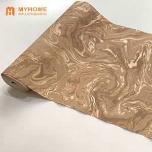 새로운 가장 판매 공장 스웨이드 벽지 디자인 홈 장식 3d 벽지 - Product Image 4