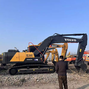 รถขุดมือสอง Volvo EC240 24 ตัน ราคาคุ้มค่า พร้อมเครื่องยนต์ PLC เกียร์ แบริ่ง กำลังไฟ 130 กิโลวัตต์ สำหรับการตรวจสอบด้วยวิดีโอ - Product Image 2