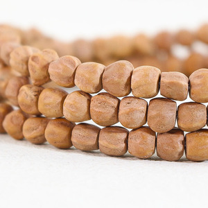 ลูกปัดไม้ทรงกระบอก 108 เม็ด สร้อยข้อมือลูกปัดสวดมนต์ สไตล์ทิเบต - Product Image 2