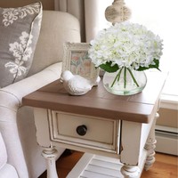 Arrangement de vase de fleurs artificielles Hollyen Hydrangea, bouquet réaliste, vente en gros, Noël, Pâques, style européen, fait à la main