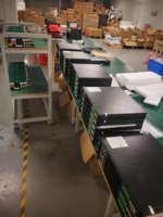 Alimentation électrique l'énergie solaire 6U, redresseur DC 48V 3000W, MODBUS RS232, contrôleur SNMP, 5KVA SPD