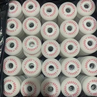 Leuchtende, verschleißfeste Inline-Skate-Rollen 72mm 76mm 80mm – Professionelle Rollschuh-Rollen mit Blinkfunktion