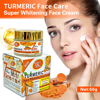 Crème Visage au Curcuma Soin de la Peau Super Éclaircissante Anti-Âge Correcteur de Taches Sombres Hydratant