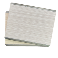 Panneau alvéolaire en aluminium moderne ignifuge laminé PVC 9-40mm, prix usine, sur mesure, avec classe d'incendie A2 pour murs intérieurs