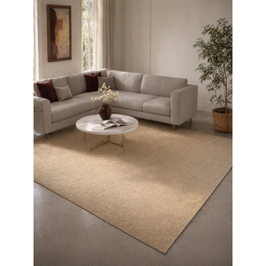 Alfombra de Polipropileno Petra Vintage 20101, Color Beige Claro, 11-18 mm de Grosor, Apta para Mascotas, de Alto Tráfico, para Dormitorio y Sala de Estar - Product Image 2