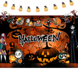 Set <span class=keywords><strong>di</strong></span> Halloween personalizzato <span class=keywords><strong>di</strong></span> Film <span class=keywords><strong>di</strong></span> alluminio in lattice arancione rotondo <span class=keywords><strong>palloncini</strong></span> <span class=keywords><strong>di</strong></span> zucca <span class=keywords><strong>ragno</strong></span> per la decorazione <span class=keywords><strong>di</strong></span> Halloween e festa <span class=keywords><strong>di</strong></span> compleanno - Product Image 2