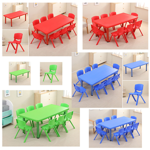 Juego <span class=keywords><strong>de</strong></span> Mesas y Sillas para Jardín <span class=keywords><strong>de</strong></span> Infancia, <span class=keywords><strong>de</strong></span> Plástico Ecológico, Plegables, para Uso Infantil - Product Image 4