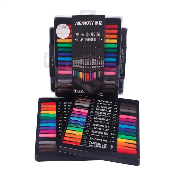 30pcs water color marker set 15