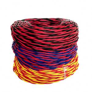 Hot Sell <span class=keywords><strong>2</strong></span> Core filo elettrico per luci a LED su misura in PVC Twisted Pair cavi di alimentazione flessibili isolati filo elettrico - Product Image 3