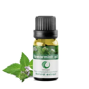 Food Grade Steam Distilled Natural Organic Spearmint Essential Oil for Toothpaste and Fragrance Perfume Cheap Price