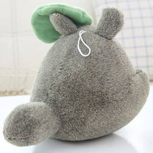 Peluche <span class=keywords><strong>Totoro</strong></span> de style japonais mignonne avec <span class=keywords><strong>feuille</strong></span> de lotus, jouet en peluche, petit pendentif, vente en gros en stock - Product Image 6