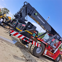 Kalmar Container Reach Stacker DRF450 DRT450, Original Suède Kalmar conteneur lourd chariot élévateur 45 tonnes 50t reach stacker chariot élévateur