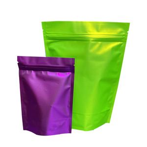 Color Stand up Cosmetic Blind Stationary Powder Food Packing Laminado Stand up Pouch Bolsa de plástico en stock - Product Image 3