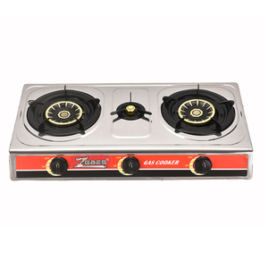 Cuisinière portable à 2 brûleurs GPL, plaque en acier inoxydable, allumage électronique, protection anti-extinction de flamme, pour usage extérieur et domestique - Product Image 3