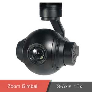 Cámara con Gimbal Q10N para Dron, Cámara con Zoom Pequeño de 10x para Quadcopter, VTOL, UAV de Ala Fija, Gimbal de 3 Ejes sin Escobillas, Autoestabilizable - Product Image 3