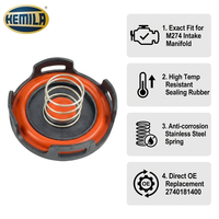 قطع غيار سيارات HEMILA 2740181400 صمام عادم المحرك صمام عادم عالي الحرارة لمرسيدس M274 E20 2.0 لتر