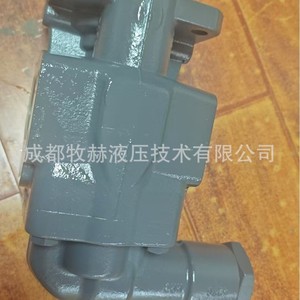 Bomba de engranajes Kracht Kf100 de 1 etapa, bomba hidráulica rotativa de hierro fundido con accionamiento por motor - Product Image 3