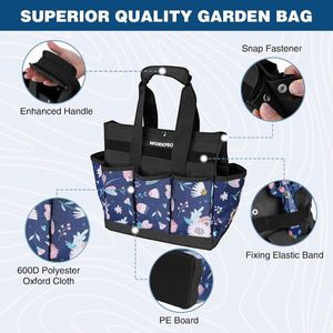 Free sample Maker's Garden <b>Tool</b> <b>Bag</b> Gardening Home Storage for Men and Women Basket <b>Tool</b> <b>Kit</b> <b>Bag</b> with Hand Tooled Handbag - Product Image 3