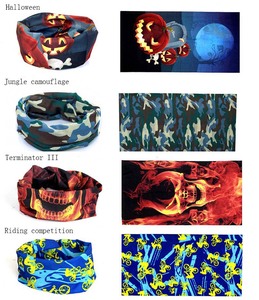 卸売カスタムデザイン冷却ポリエステルスポーツサイクリングバイクバンダナヘッドバンドバンダナ - Product Image 6