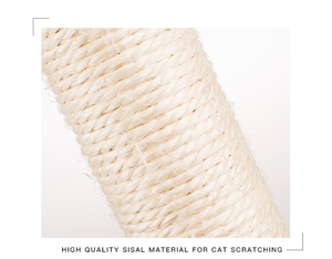 Üretici kedi mobilya ahşap kulesi karton evde beslenen hayvan kedi ağaç evi - Product Image 5