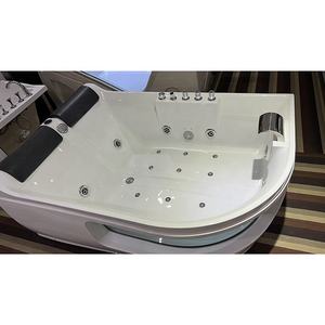 Bañera <span class=keywords><strong>de</strong></span> hidromasaje para 2 personas, bañera esquinera <span class=keywords><strong>de</strong></span> masaje <span class=keywords><strong>de</strong></span> burbujas <span class=keywords><strong>de</strong></span> aire para interiores - Product Image 3