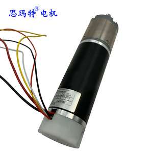 มอเตอร์ดีซีไร้แปรงถ่าน 42 มม. 12V 36V สำหรับประตูอัตโนมัติ พร้อมเอนโค้ดเดอร์ ดีไซน์อุตสาหกรรมสแตนเลส - Product Image 4
