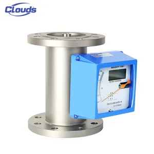 Nuages haute précision chlore rotamètre eau gaz débitmètre flotteur en acier inoxydable hydrogène Co2 métal Tube débitmètre