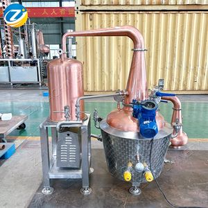 Destilador <span class=keywords><strong>de</strong></span> Cobre ZJ <span class=keywords><strong>de</strong></span> 100L <span class=keywords><strong>de</strong></span> Fácil Operación con Condensador Grande para Whisky <span class=keywords><strong>de</strong></span> Grano y Vino con Sabor Auténtico - Product Image 5