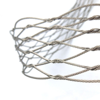 Filet de sécurité en treillis métallique tissé en acier inoxydable de qualité industrielle avec service de découpe pour la protection des clôtures agricoles