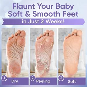 Masque Peel pour les pieds à <span class=keywords><strong>la</strong></span> lavande-Lot de 3 masques pour les pieds secs et morts, les callosités, les talons rugueux-281271 - Product Image 3