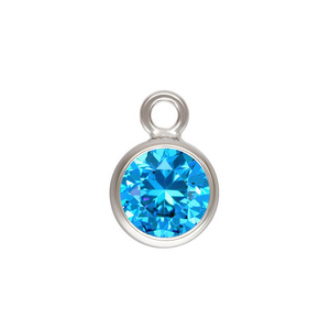Gp Mỹ 3Mm 4Mm 6Mm Birthstone <span class=keywords><strong>Bezel</strong></span> Drop S925 Bạc 3A <span class=keywords><strong>CZ</strong></span> Zircon Quyến Rũ Cho Đồ Trang Sức Vĩnh Viễn Chuỗi Làm Vòng Cổ Mặt Dây Chuyền - Product Image 4