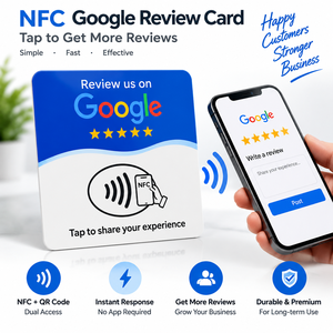 Tarjeta NFC <span class=keywords><strong>de</strong></span> Acrílico para Redes Sociales Empresariales, Programable, Resistente al Agua, con Chip RFID NTag213 <span class=keywords><strong>de</strong></span> 13.56MHz, para Reseñas <span class=keywords><strong>de</strong></span> <span class=keywords><strong>Google</strong></span> - Product Image 6