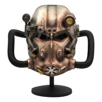 Casque Power Armor Deluxe pour Cosplay, Masque d'Halloween, Accessoire de Collection, Casque de Cosplay