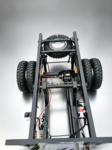 Nueva Motocicleta de Cinco Ruedas de Bajo Costo, Motocarro de Carrocería Abierta, Scooter de Gasolina con Capacidad de Carga de 400 kg, Certificación ISO/CCC - Product Image 3