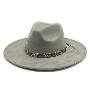 Sombrero Vaquero Occidental de Gamuza Vintage Personalizado, Entrega Rápida, Sombrero de Ala Ancha, Unisex, para Playa y Pradera - Product Image 5