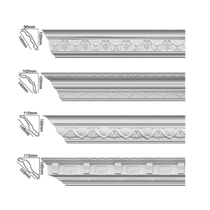 Corniche moderne en polyuréthane haute densité <span class=keywords><strong>Moulure</strong></span> de <span class=keywords><strong>plafond</strong></span> en PU légère pour villa Hôtel Atelier Hôpital - Product Image 5
