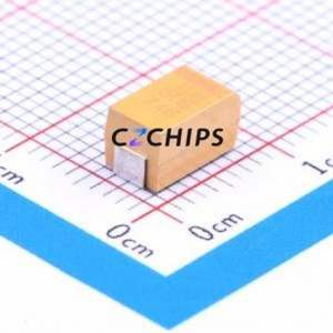 Condensateur au tantale T495X106K050ATE300 CASE-X-7343-43(mm) 10uF 10% 50V 300mOhm@100kHz - Product Image 1
