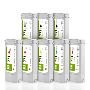 InkLab 8 colori 775ml pigmento <span class=keywords><strong>771</strong></span> per inchiostro cartucce rigenerate compatibili con <span class=keywords><strong>HP</strong></span> Designjet Z6200/Z6600 <span class=keywords><strong>Chip</strong></span> per stampanti - Product Image 1