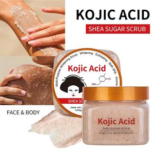 Gommage Corporel au Sucre et au Sel 610g, Acide Kojique Exfoliant, Hydratant, Nettoyage Profond, Extrait Végétal, <span class=keywords><strong>Bain</strong></span> au Café, Pour Peau Délicate - Product Image 4