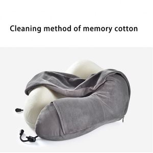 Oreiller de voyage / pour le cou en mousse en forme de U Wsy120 – Vente en gros à prix abordable - Product Image 3