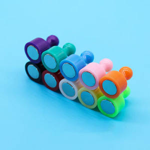 Magnete magnetico della <span class=keywords><strong>lavagna</strong></span> che insegna pasta <span class=keywords><strong>magnetica</strong></span> al neodimio ferro boro forte perno di spinta magnetico - Product Image 3